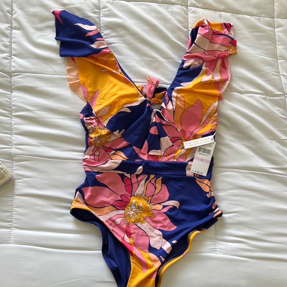 NWT Trina Turk Multi color Swimsuit